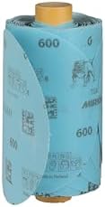 Mirka Galaxy 5'' Ceramic Sanding Discs 600 Grit, Self-Adhesive PSA 100 Pack