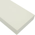 BuyPlastic Tangent Poly Lumber - Bright White, 2x4 (1.5" x 3.5"), 36" Length - HDPE Plastic Board for Outdoor Furniture and More