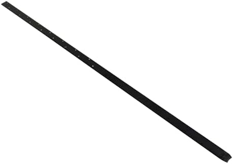 Sandbaggy 60" Flat Steel Stakes for Concrete Forms with Nail Holes - 1.5" Wide - Painted - Removable, Reusable, V Point End - Construction Grade Stakes (10, 60 inch)