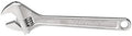 Proto 6-Inch Click-Stop Adjustable Wrench, Chrome Finish