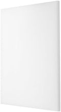 MECCANIXITY UHMW Sheet Ultra High Molecular Weight Polyethylene Sheet, 1/4" Thick Hard HDPE Plastic Sheet Board for Marine Board,DIY Craft, Marine Plywood 12" x 12" White