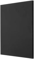 MECCANIXITY UHMW Sheet Ultra High Molecular Weight Polyethylene Sheet, 1/4" Thick Hard HDPE Plastic Sheet Board for Marine Board,DIY Craft, Marine Plywood 12" x 12" Black