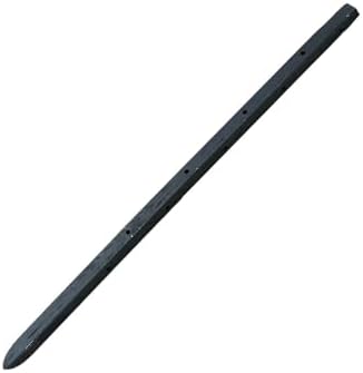 Sandbaggy 18" Square Steel Concrete Form Stakes with Nail Holes - 5/8" Wide - Rust Resistant - Removable/Reusable - Construction Grade Rebar Pins (Square Nail Stakes, 10, Count)