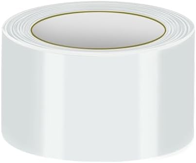 12 Roll 1 Inch X 10 FT Self-Fusing Silicone, Thickness 0.5mm Hose Repair Tape, Heavy Duty and Leak Proof Rubber Hose Tape, Pipe for Water(White Tape)