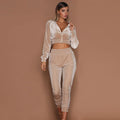 Autumn and winter suede women's clothing