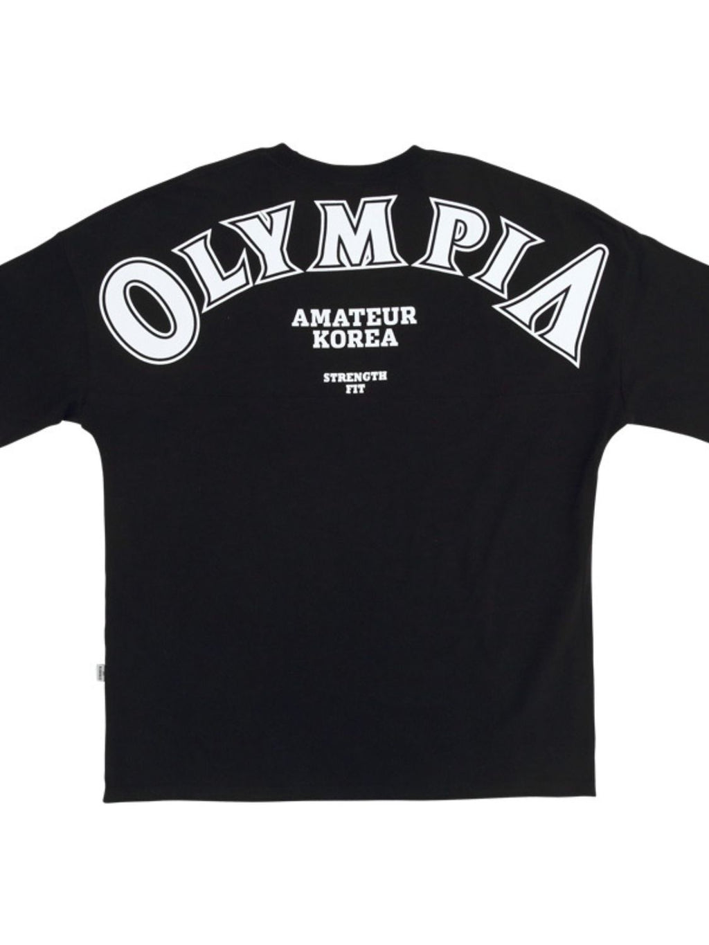 Men's Plus Size Letter Graphic Round Neck T-Shirt