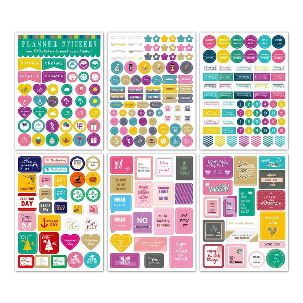 Plan Decoration Note Stickers Creative Planning Stickers