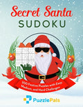Secret Santa Sudoku: 200 Festive Puzzles with Easy, Medium, and Hard Challenges - Paperback