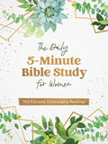The Daily 5-Minute Bible Study for Women: 365 Focused, Encouraging Readings - Paperback