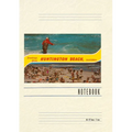 Vintage Lined Notebook Greetings from Huntington Beach - Paperback
