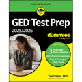 GED Test Prep 2025/2026 for Dummies: Book + 3 Practice Tests Online - Paperback