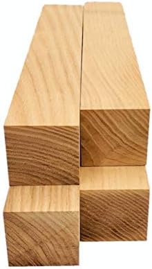 Barrington Hardwoods White Ash Lumber Square Turning Blanks (4 Pieces) (2" x 2" x 30")