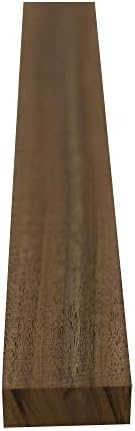 Pack of 4, Black Walnut Lumber Boards - 3/4" x 2", Best Hardwood Lumber for Cutting Boards (3/4" x 2" x 12")