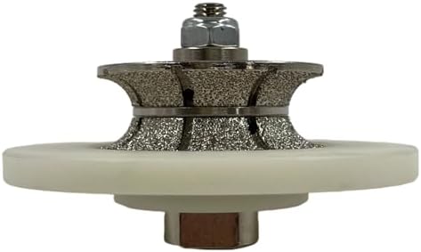 3/4" Full Bullnose Profile Wheel for Angle Grinders, Shape V