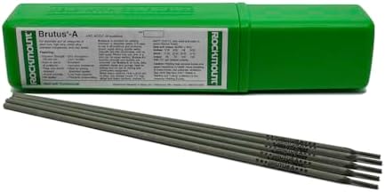 Rockmount Brutus A Welding Electrode: 5/32" Dia., Welds Any Steel and Pulls Broken Bolts - 5 lbs
