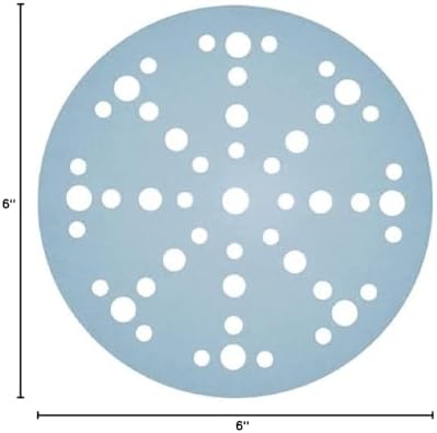 Festool 575162 Granat P80 Grit 6-Inch (150mm) Diameter Abrasive Sanding Discs, 50-Pack