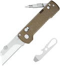 OKNIFE U1 Pro Multitool Folding Utility Knife with Folding Screwdriver