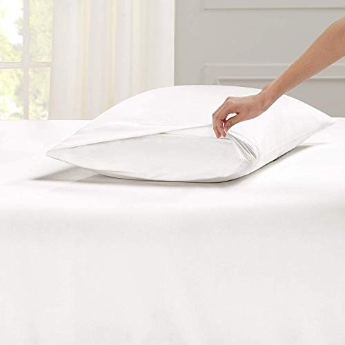 6pc 1200 Thread Count QUEEN Bed Sheet Set Egyptian, Deep Pocket, SNOW WHITE