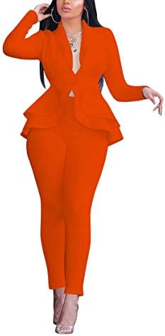 Aro Lora Pant Suits for Women Dressy Casual 2 Piece Outfits