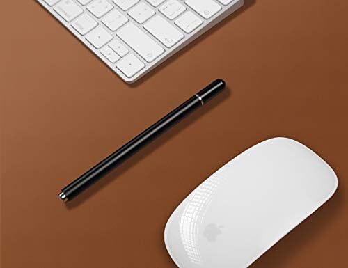 Aothia Leather Desk Pad Protector, Mouse Pad, Office Desk Mat, Non-Slip PU Leather Desk Blotter, Laptop Desk Pad, Waterproof Desk Writing Pad for Office and Home (Brown,36" x 17")