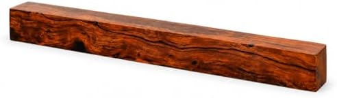 IECAP LLC Desert Ironwood Blanks Pack of 1 — Exotic Hardwood Lumber Block for Woodworking, Wood Carving & DIY Crafts — Natural Iron Wood for Knife Handles, Tool Grips & Pen Turning (12 x 1 x 1 Inches)