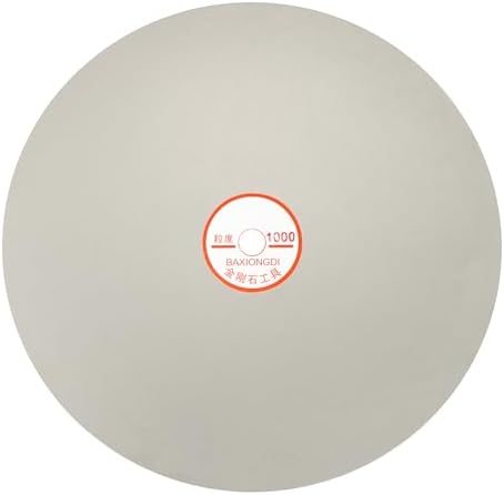 10 Inch x 1/2" Arbor Diamond Flat Lap Disc, 1000 Grit