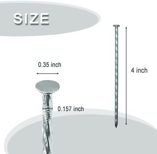 4 Inch 205 Pcs Artificial Turf Stakes Galvanized Landscape Stakes