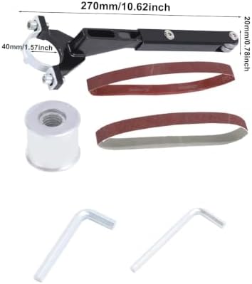 Angle Grinder Attachments Belt Sander Adapter, 5/8-11 Spindle (1)