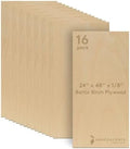 Baltic Birch Plywood 3 mm, 1/8 Inch Craft Wood, B/BB Grade, Stronger Than Basswood Sheets or Balsa Wood, Perfect for Laser, CNC Cutting, Wood Burning, by Woodpeckers (16, 24" x 48")