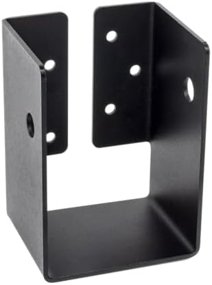 Simpson Strong-Tie APHH46 APHH Concealed-Flange Heavy Joist Hanger - Outdoor Accents Mission Collection, for 4x6 Joist, ZMAX Galvanized & Black-Powder Coated Decorative Hardware