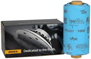 Mirka Galaxy Sandpaper PSA Linkroll 5 inch Grit 1000 100 Discs