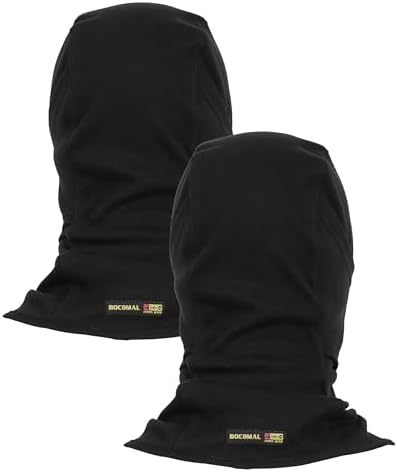 BOCOMAL FR Balaclava with Face Mask 7oz Midweight Arc Rated NFPA2112 CAT2