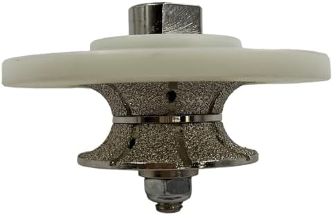 1" Full Bullnose Profile Wheel for Angle Grinders, Shape V
