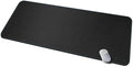 CENNBIE Leather Desk Mat, 59” x 23.6” Extra Large Desk Pad Blotter Protector, Extended Non-Slip Mouse Pad, Waterproof PU Leather Desk Mat on top of desks Large for Office and Home (Black)