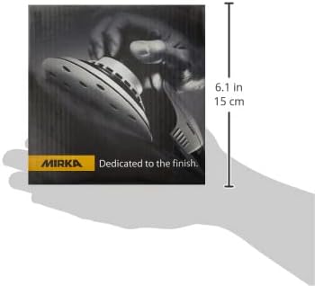 Mirka Gold Film Multifit 5 Inch Sanding Discs 2000 Grit Hook & Loop 50 Pack