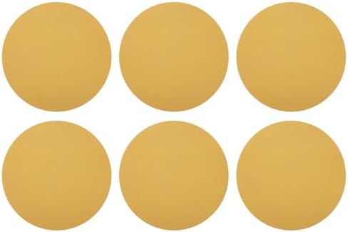 HARFINGTON 25 Pcs 9 Inch Sanding Discs 150 Grit Yellow Aluminum Oxide