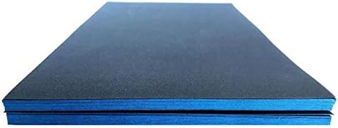 9 x 11 Inch Silicone Carbide Sand Paper, 240 Grit Sandpaper Sheets Silicone Carbide Wet Dry Sand Paper for Metal, Wood, Paint and Automotive Sandpapers, Sander Sheets, Sanding Papers - 25 Pack