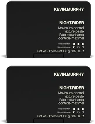 KEVIN.MURPHY NIGHT.RIDER Strong Hold Hair Moulding Paste, 3.5 oz, 2-Pack
