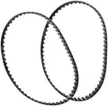 SPINDLE SANDER Drive Belt set of 2 Fits - BAUER 56870 OSCILLATING EDGE BELT SPINDLE SANDER - High Strength Rubber Belt - Replacement Drive Belt - Made In The USA!- Toothed Drive Belt