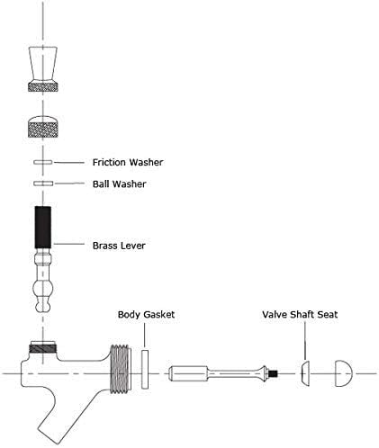 Faucet Rebuild and Repair Kit (Repair With Wrench)