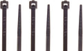 Hellermann Tyton T18L0M4 Standard Cable Tie, 8" Long, 18lb Tensile Strength, PA66, Black (Pack of 1000) (3)