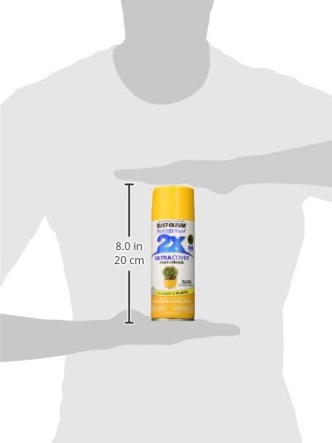 Rust-Oleum 334054 Painter's Touch 2X Ultra Cover Spray Paint, 12 oz, Gloss Golden Sunset (Pack of 4)