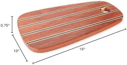 Woodcraft Woodshop Exotic Cutting Board Kit 3/4" X 10" X 16" Andira, Hard Maple, Wenge