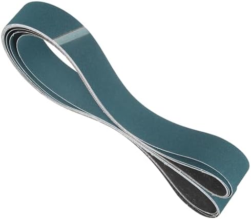 4 Pcs Sanding Belts 3 x 72 Inch 120 Grit Zirconia