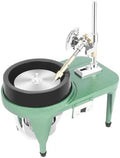Gem Faceting Machine, Jewelry Polisher Flat Grinder Jade Stone Angle Polisher Machine Ring Surface Grinder with Manipulator 110V (2800RPM)