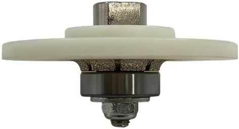 3/16" Demi Bullnose Profile Wheel for Angle Grinders, Extended Guide