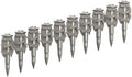 100x Collated Concrete Nails 1 Inch (25mm) for Hilti BX 4 (BX4) Cordless Concrete Nailer, B4 MX Collated Strip, Full Round Head Hardened Steel Pins for Metal Track, Drywall & Concrete