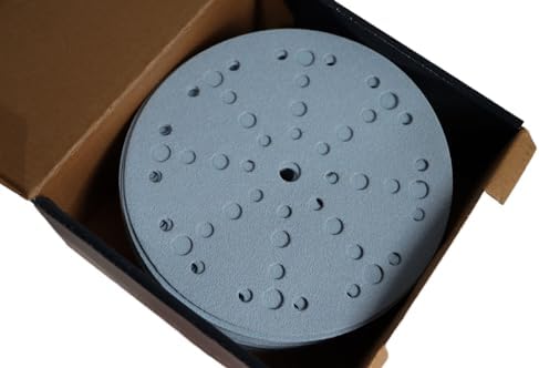 50Pack 575162 Abrasive Sanding Discs Granat P80 Grit 6-Inch (150mm) Diameter Replacement for Festool 575162 Abrasive Sanding Discs