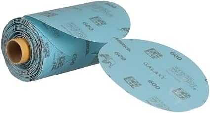 Mirka Galaxy 5'' Ceramic Sanding Discs 600 Grit, Self-Adhesive PSA 100 Pack