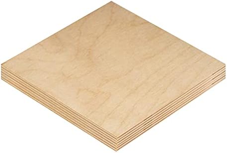 Anderson Plywood 1 inch x 12 inch x 12 inch Baltic Birch Plywood – B/BB Grade (Single) Perfect for Arts and Crafts,School Projects and DIY Projects,Drawing,Painting,Wood Engraving,Wood Burning and Laser Projects